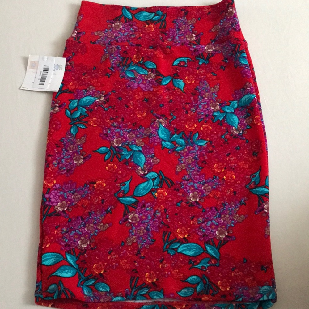 LuLaRoe Cassie Pencil Skirt XS Vintage HTF Unicorn